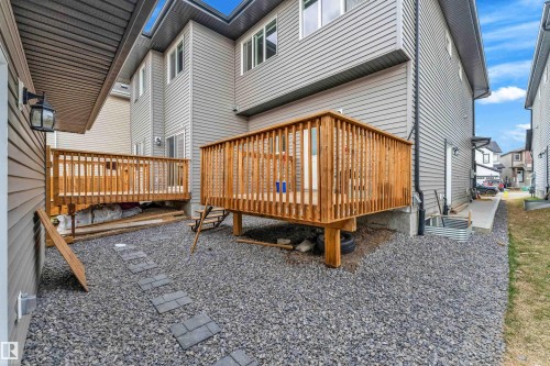 3016 4 Street, Edmonton, AB - Outdoor With Deck Patio Veranda With Exterior