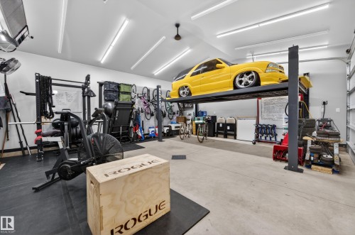 10740 44 Street, Edmonton, AB - Indoor Photo Showing Gym Room