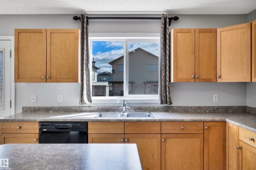 4316 151 Avenue, Edmonton, AB - Indoor Photo Showing Kitchen With Double Sink