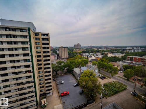 1403 10160 115 Street, Edmonton, AB - Outdoor With Balcony With View