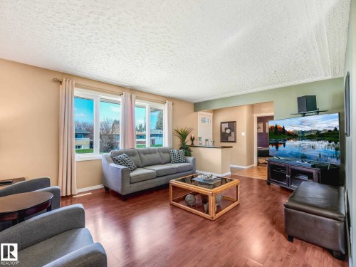 12715 95 Street, Edmonton, AB - Indoor Photo Showing Living Room