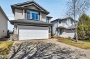 Two-story residence featuring light-colored siding and a dark shingle roof - 96 Bonin Crescent, Beaumont, AB  - Outdoor 