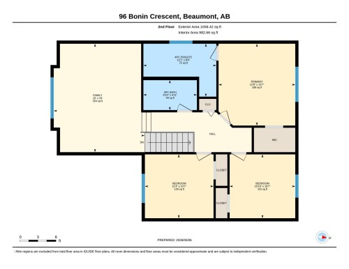 Floor plan - 96 Bonin Crescent, Beaumont, AB - Other