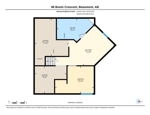 Floor plan - 96 Bonin Crescent, Beaumont, AB - Other