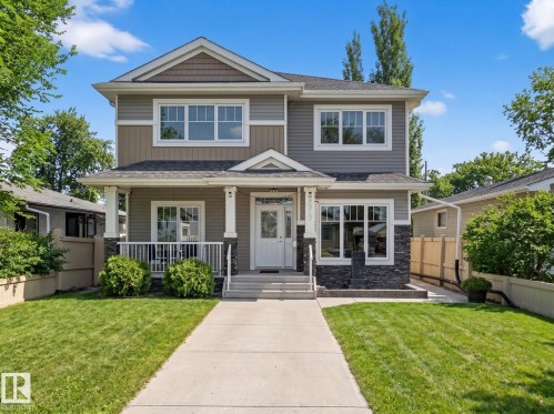 9917 162 Street, Edmonton, AB - Outdoor With Deck Patio Veranda With Facade