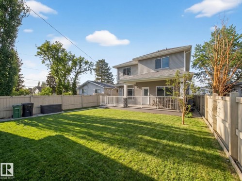 9917 162 Street, Edmonton, AB - Outdoor With Deck Patio Veranda With Backyard