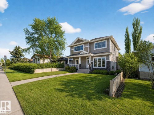 9917 162 Street, Edmonton, AB - Outdoor With Deck Patio Veranda With Facade