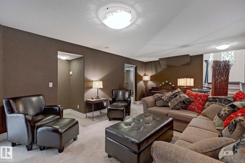 15003 128 Street, Edmonton, AB - Indoor Photo Showing Living Room