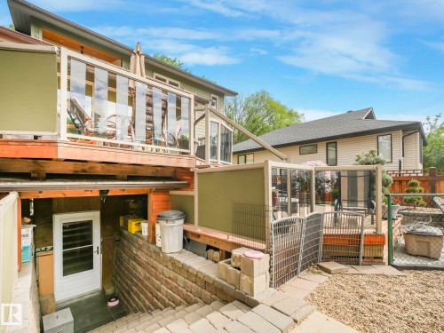 10961 75 Avenue, Edmonton, AB - Outdoor With Deck Patio Veranda
