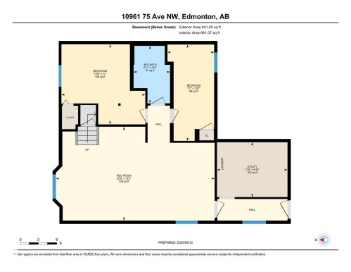10961 75 Avenue, Edmonton, AB - Outdoor With View