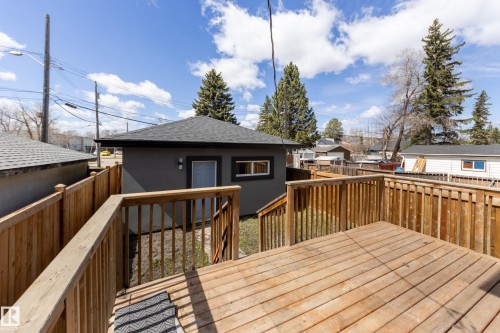 10954 135 Street, Edmonton, AB - Outdoor With Deck Patio Veranda With Exterior