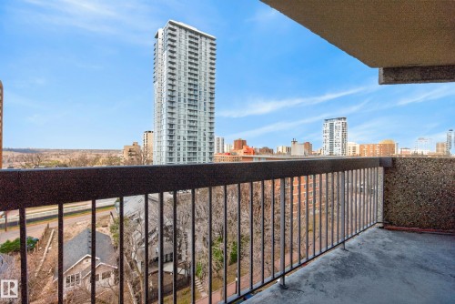 908 9715 110 Street, Edmonton, AB - Outdoor With Balcony
