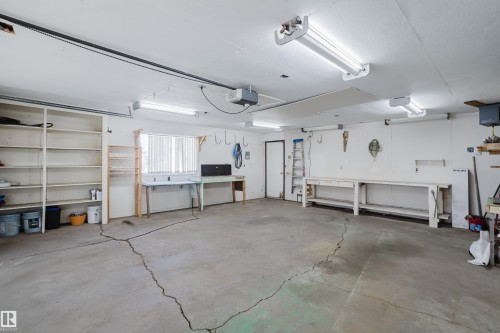 7108 83 Street, Edmonton, AB - Indoor Photo Showing Garage