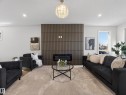8713 149 Street, Edmonton, AB  - Indoor Photo Showing Living Room 