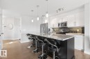 7135 Cardinal Way, Edmonton, AB  - Indoor Photo Showing Kitchen With Stainless Steel Kitchen With Upgraded Kitchen 