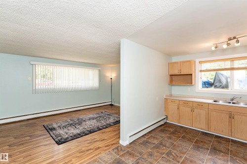 5 8807 101 Street, Edmonton, AB - Indoor Photo Showing Kitchen With Double Sink
