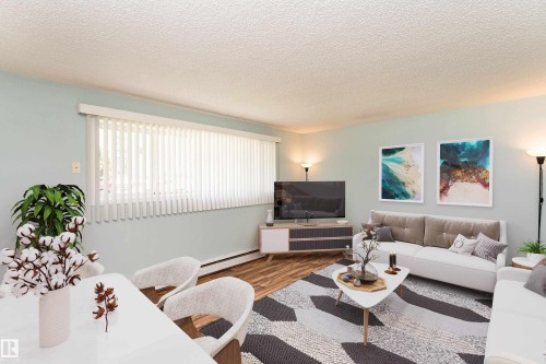 5 8807 101 Street, Edmonton, AB - Indoor Photo Showing Living Room