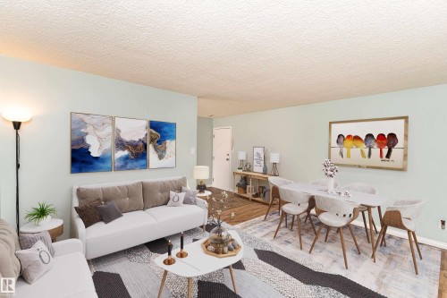 5 8807 101 Street, Edmonton, AB - Indoor Photo Showing Living Room