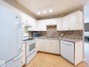 205 11716 100 Avenue, Edmonton, AB  - Indoor Photo Showing Kitchen With Double Sink 