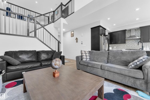 2315 51 Street, Edmonton, AB - Indoor Photo Showing Living Room