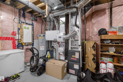 385 Charlesworth Drive, Edmonton, AB - Indoor Photo Showing Basement