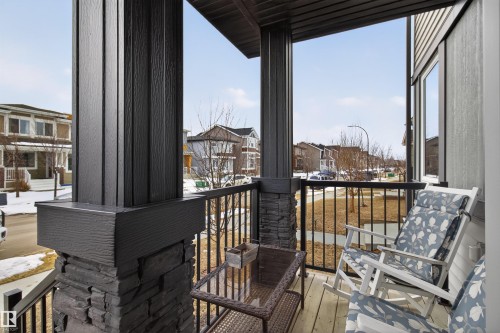 385 Charlesworth Drive, Edmonton, AB - Outdoor With Deck Patio Veranda With Exterior