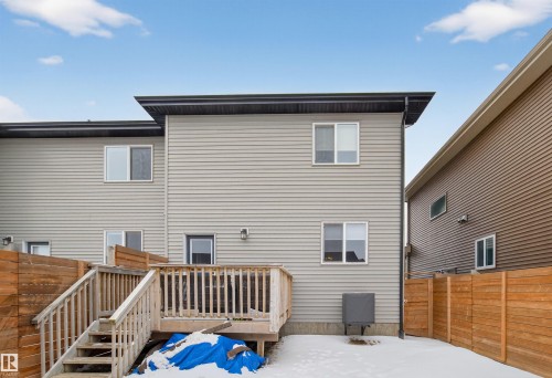 385 Charlesworth Drive, Edmonton, AB - Outdoor With Deck Patio Veranda With Exterior