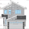 Architectural Drawing, Elevation View. Illustrating the exterior design and structural components of the property - 4727 17 Avenue Sw, Edmonton, AB  - Other 