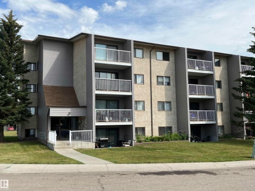 205 51 Brown Street, Stony Plain, AB - Outdoor With Balcony With Facade
