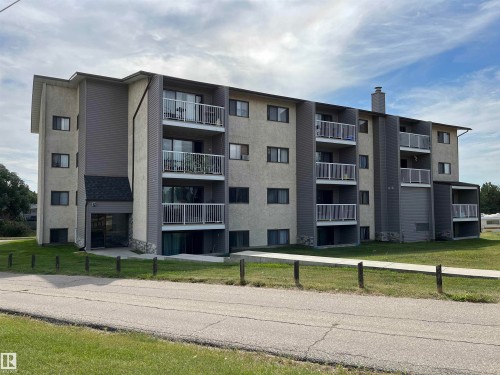 205 51 Brown Street, Stony Plain, AB - Outdoor With Balcony With Facade