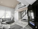 5451 Hill View Crescent, Edmonton, AB  - Indoor Photo Showing Living Room 
