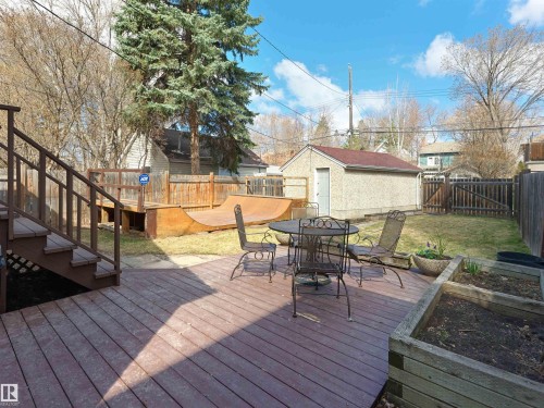 9808 90 Avenue, Edmonton, AB - Outdoor With Deck Patio Veranda