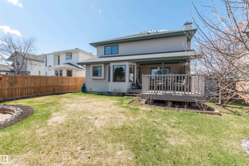 687 Meadowview Drive, Sherwood Park, AB - Outdoor With Deck Patio Veranda