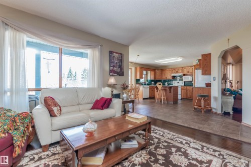 687 Meadowview Drive, Sherwood Park, AB - Indoor Photo Showing Living Room