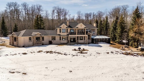 22031 Twp Rd 472, Rural Wetaskiwin County, AB - Outdoor With Deck Patio Veranda