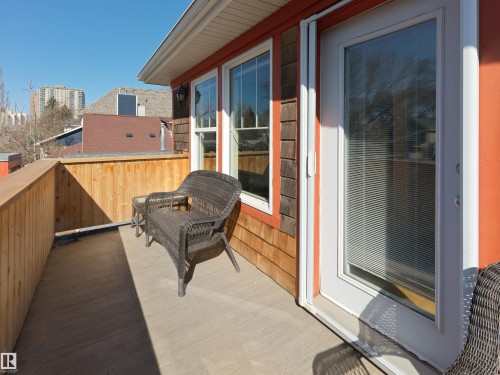 9815 90 Avenue, Edmonton, AB - Outdoor With Deck Patio Veranda With Exterior