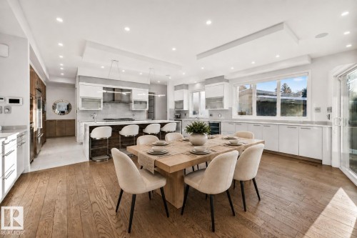 14643 92A Avenue, Edmonton, AB - Indoor Photo Showing Dining Room