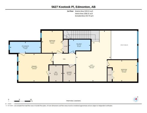 Floor plan - 5627 Kootook Place, Edmonton, AB - Other
