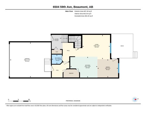 Floor plan - 6504 59 Avenue, Beaumont, AB - Other