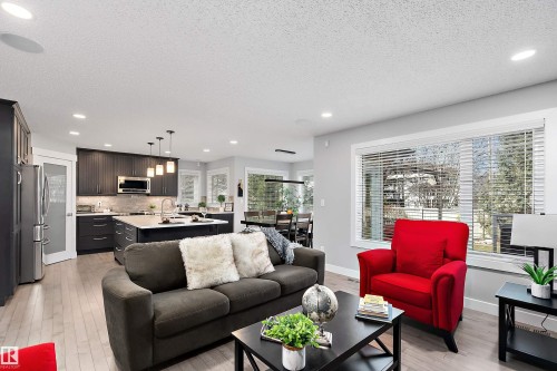 1223 117 Street, Edmonton, AB - Indoor Photo Showing Living Room