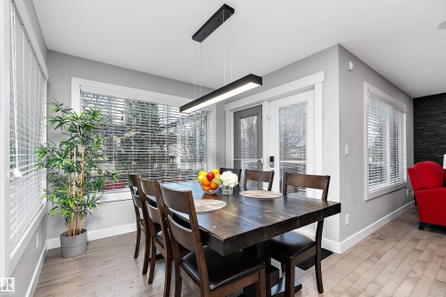 1223 117 Street, Edmonton, AB - Indoor Photo Showing Dining Room