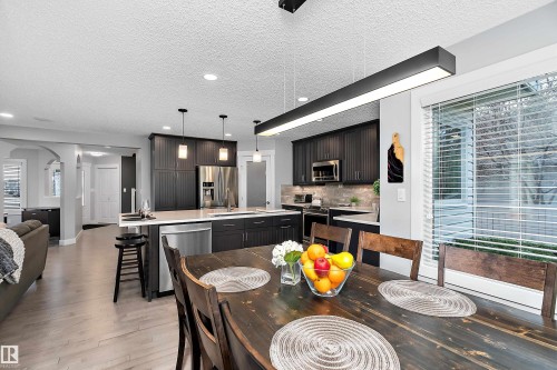 1223 117 Street, Edmonton, AB - Indoor Photo Showing Dining Room