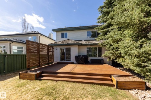 2061 Haddow Drive, Edmonton, AB - Outdoor With Deck Patio Veranda
