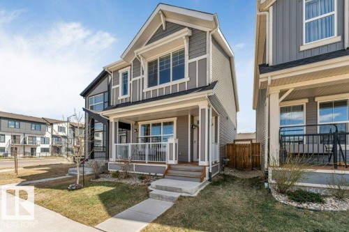 1305 Darby Way, Edmonton, AB - Outdoor With Deck Patio Veranda With Facade