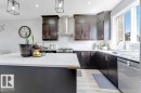 1305 Darby Way, Edmonton, AB  - Indoor Photo Showing Kitchen With Upgraded Kitchen 