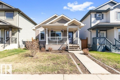 21414 94A Avenue, Edmonton, AB - Outdoor With Deck Patio Veranda With Facade