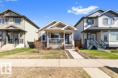 21414 94A Avenue, Edmonton, AB - Outdoor With Deck Patio Veranda With Facade