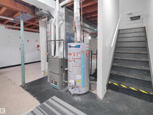 16483A 115 Street Nw, Edmonton, AB - Indoor Photo Showing Basement