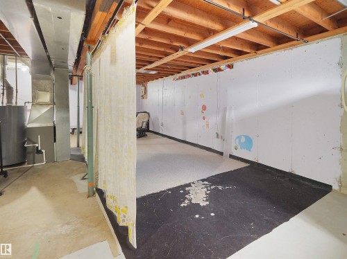 16483A 115 Street Nw, Edmonton, AB - Indoor Photo Showing Basement