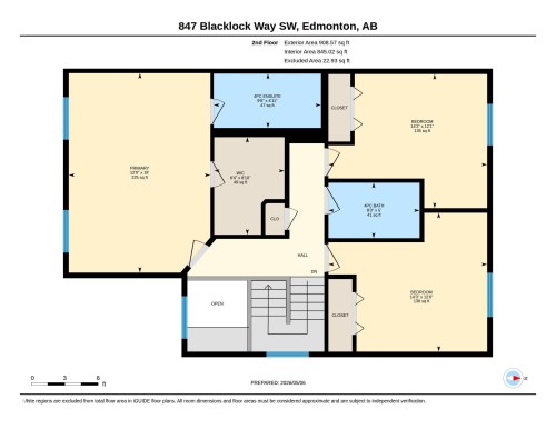 Floor plan - 847 Blacklock Way, Edmonton, AB - Other